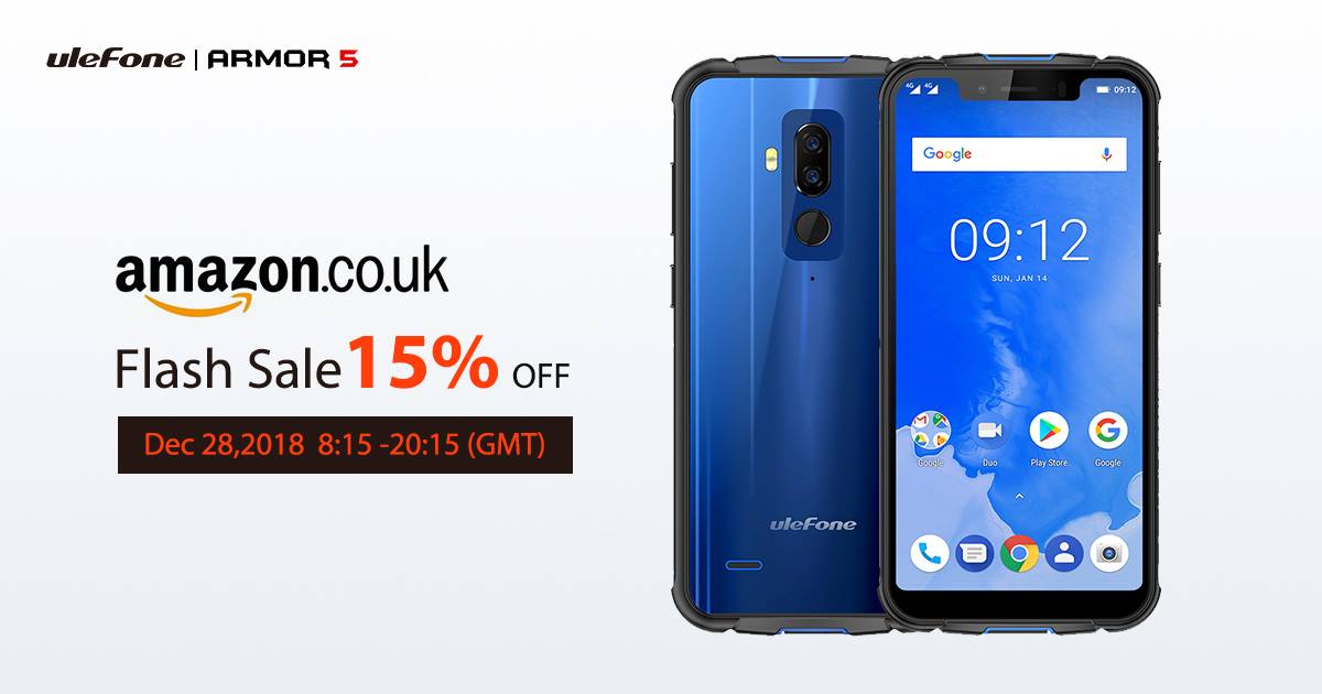 Best Deal Today - The world's first notch screen rugged phone #UlefoneArmor5