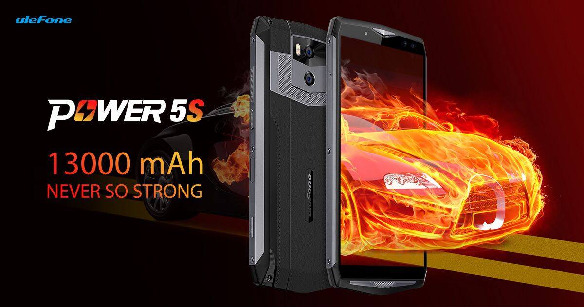 Ulefone Power 5S is the world's biggest battery capacity 4GB RAM phone.