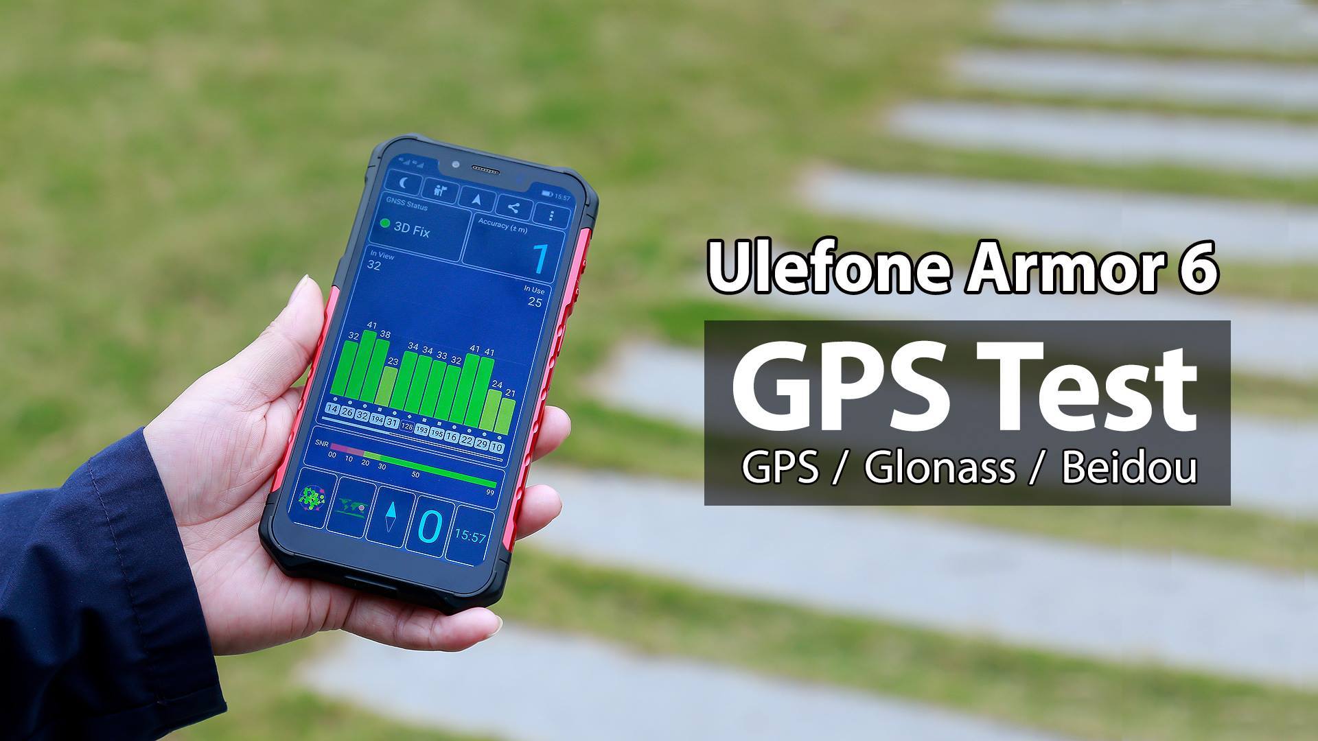 Ulefone Armor 6 GPS Test.