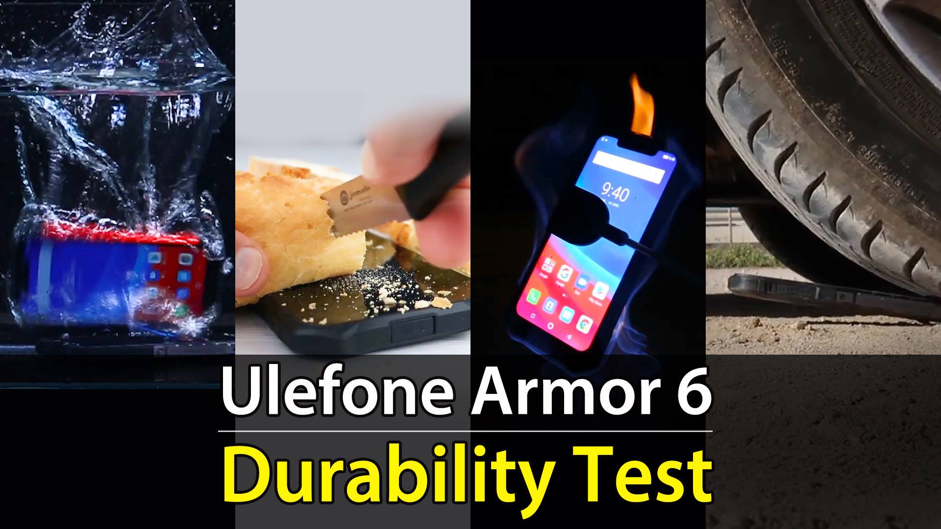 King of Rugged Phone Ulefone Armor 6 Durability Test