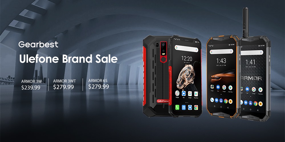 Ulefone Armor Series Special Promotions Over At Gearbest.