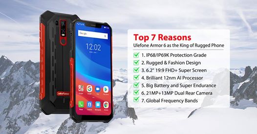 Ulefone Armor 6 Flash Sale.