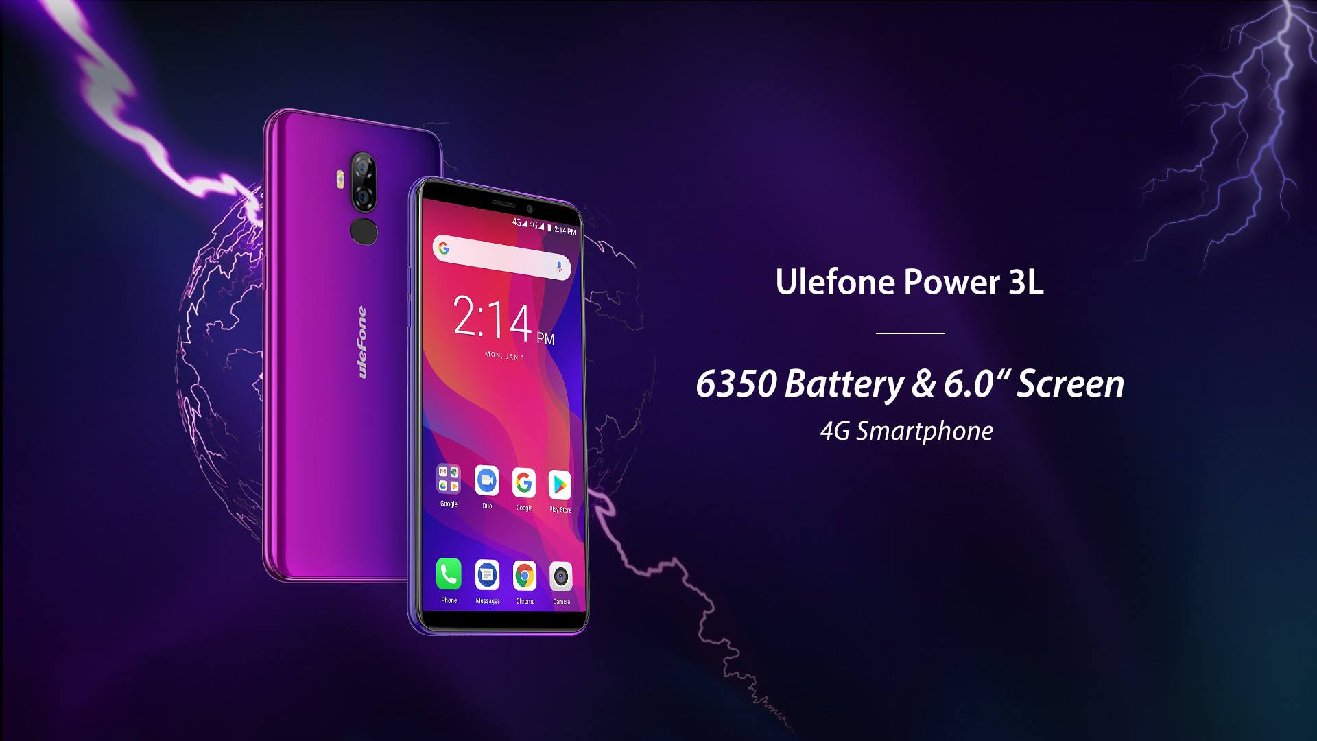 The Affordable Big Battery Ulefone Power 3L is Official launched.