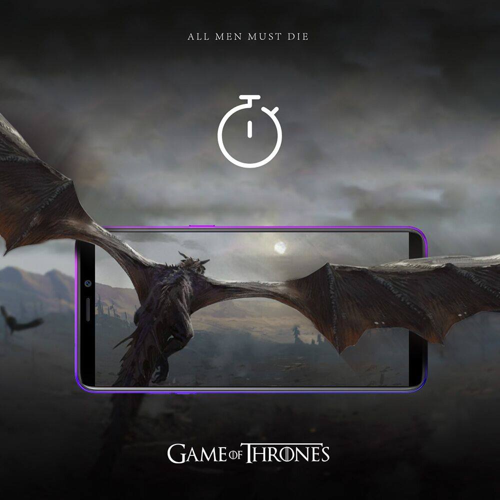 Only 3 hours left, #GamesOfThrones Season 8 is about to meet you, so excited! If you can't watch it on TV at home, you can use the Power 3L, 6350mAh large capacity will offer enough battery life.