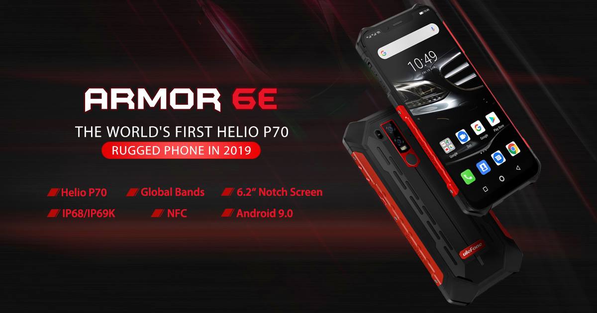 New Rugged Ulefone Armor 6E Will Officially Launch soon.