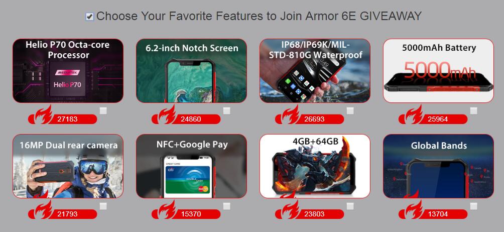 Ulefone Armor 6E GIVEAWAY.