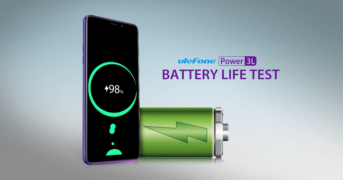 6350mAh Ulefone Power 3L Battery Endurance Test.