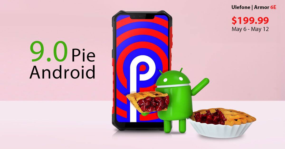 #UlefoneArmor6E is running with the latest Android 9.0 Pie out of the box.