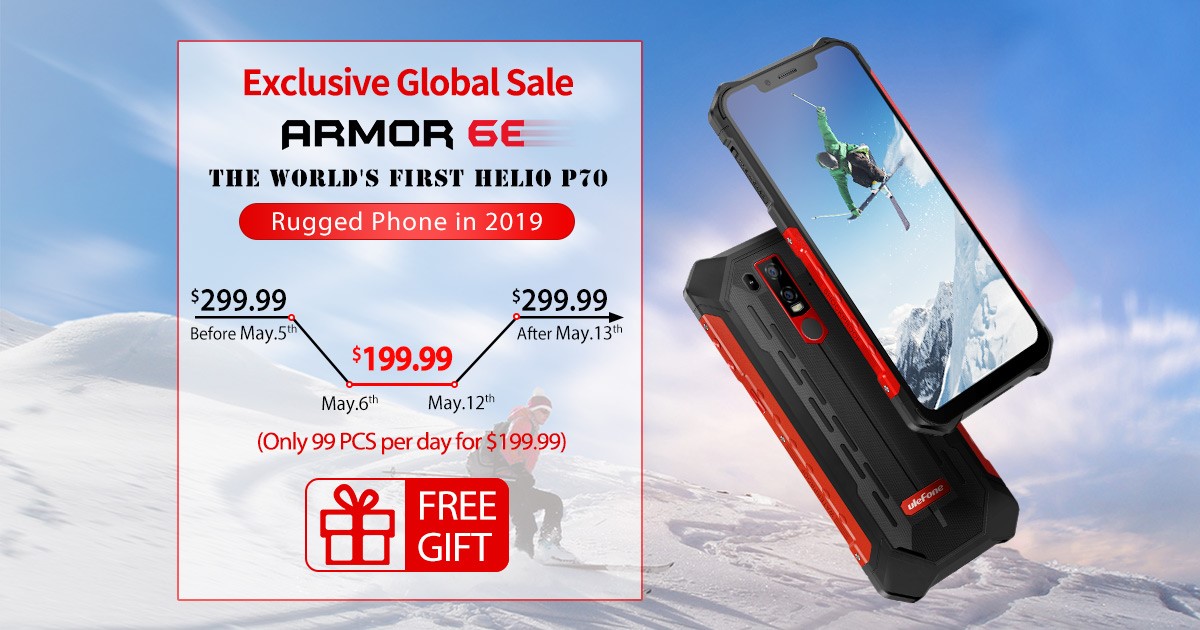 Ulefone Armor 6E Global Presales Are Upon Banggood for Just US$199.99.