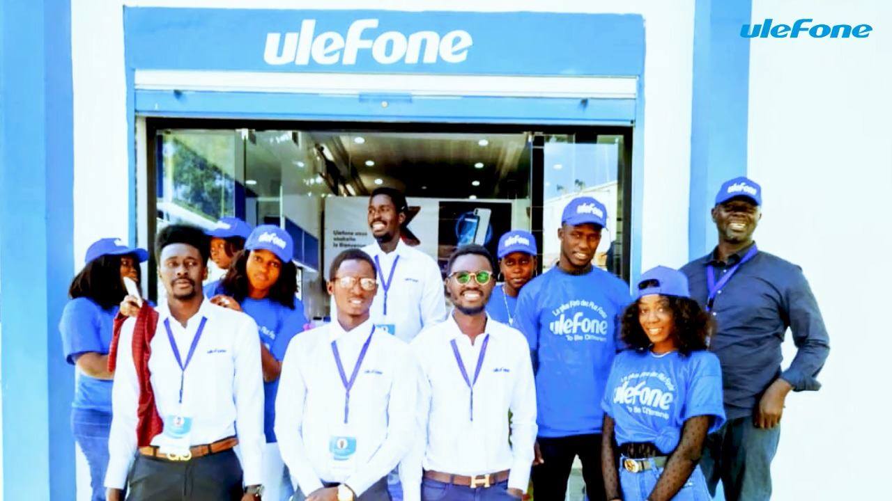 Congratulations! Ulefone first offline flagship store opens in Senegal last week.