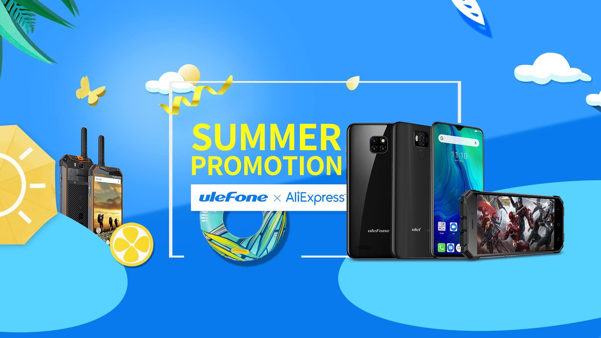 Summer Promotion at Ulefone'S AliExpress Store!