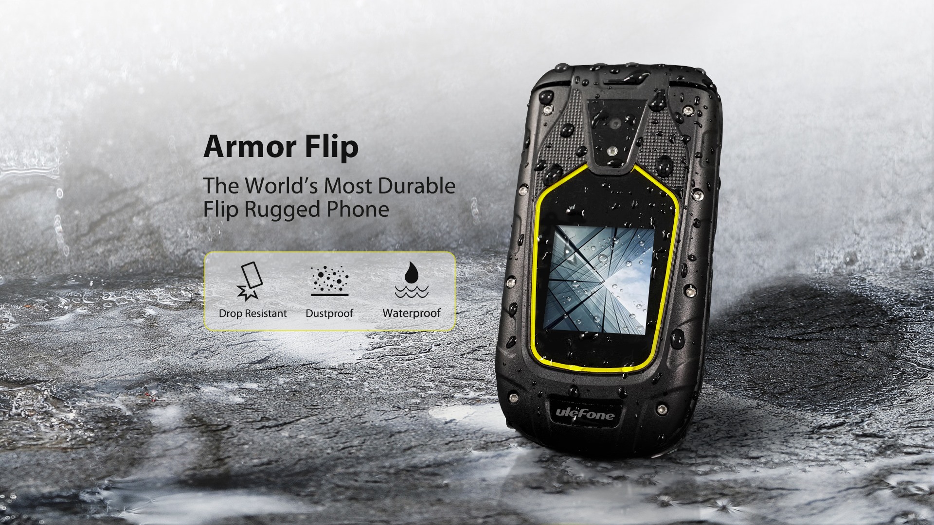 Easy-to-Use Rugged Flip Phone Armor Flip Will Launch at the End of July!