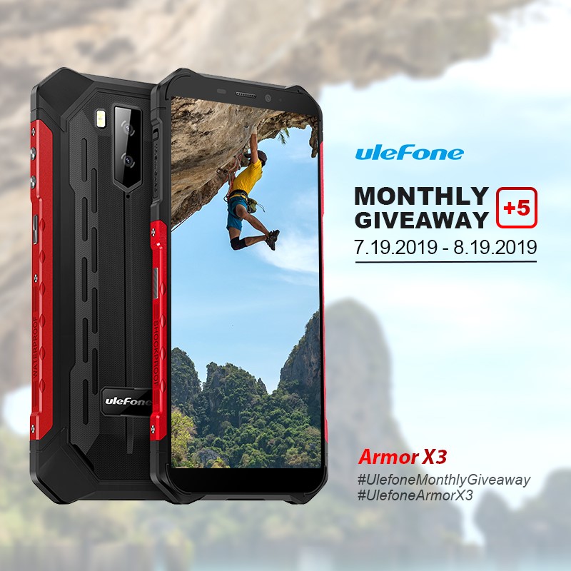 Ulefone Armor X3 International Giveaway Is Coming!