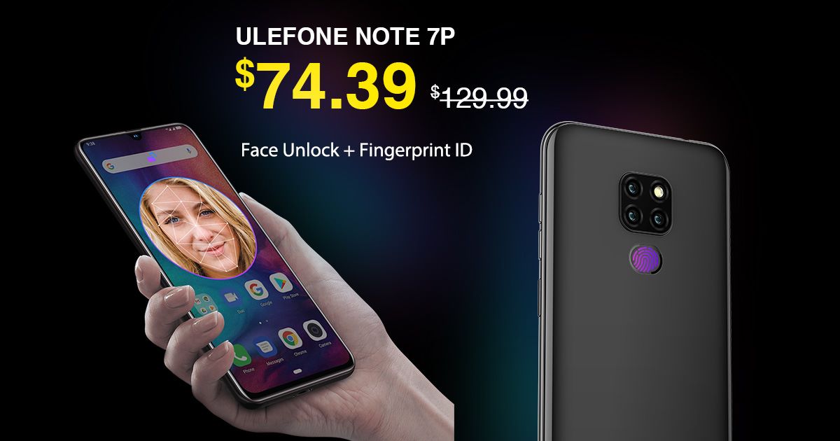 Face Unlock + Fingerprint ID. Dual Unlocking Methods, Safe & High Efficient.