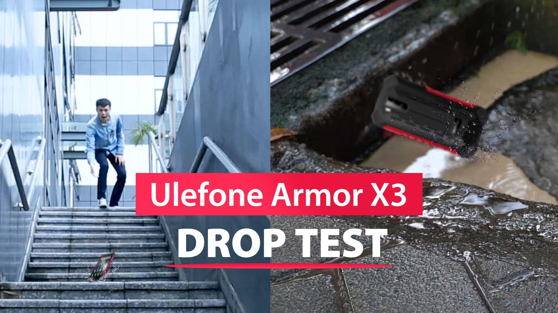 Super-budget Ulefone Armor X3 Drop Test.