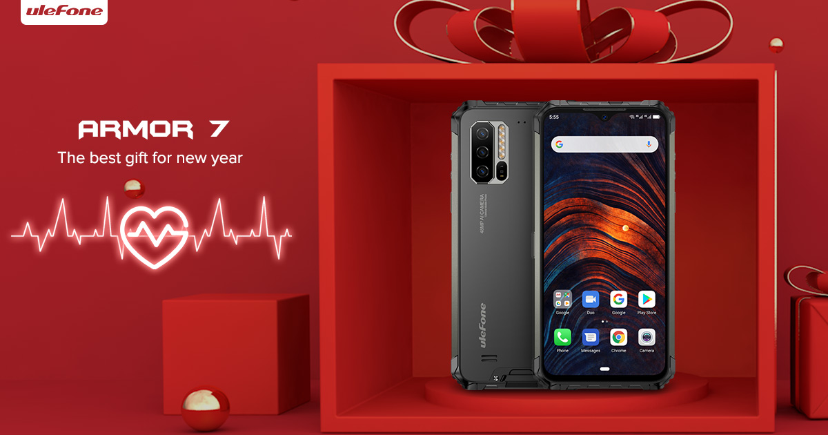 #UlefoneArmor7 - the Best Gift For New Year's to Start Your 2020.