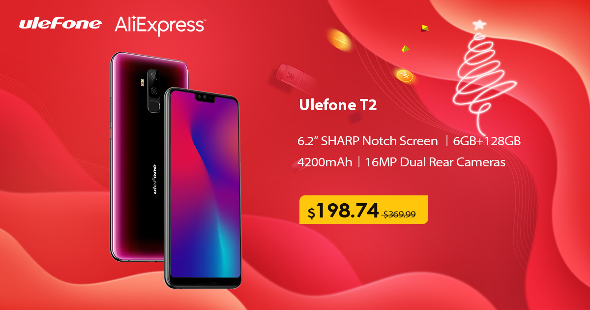 High-end #UlefoneT2 is on sale now.