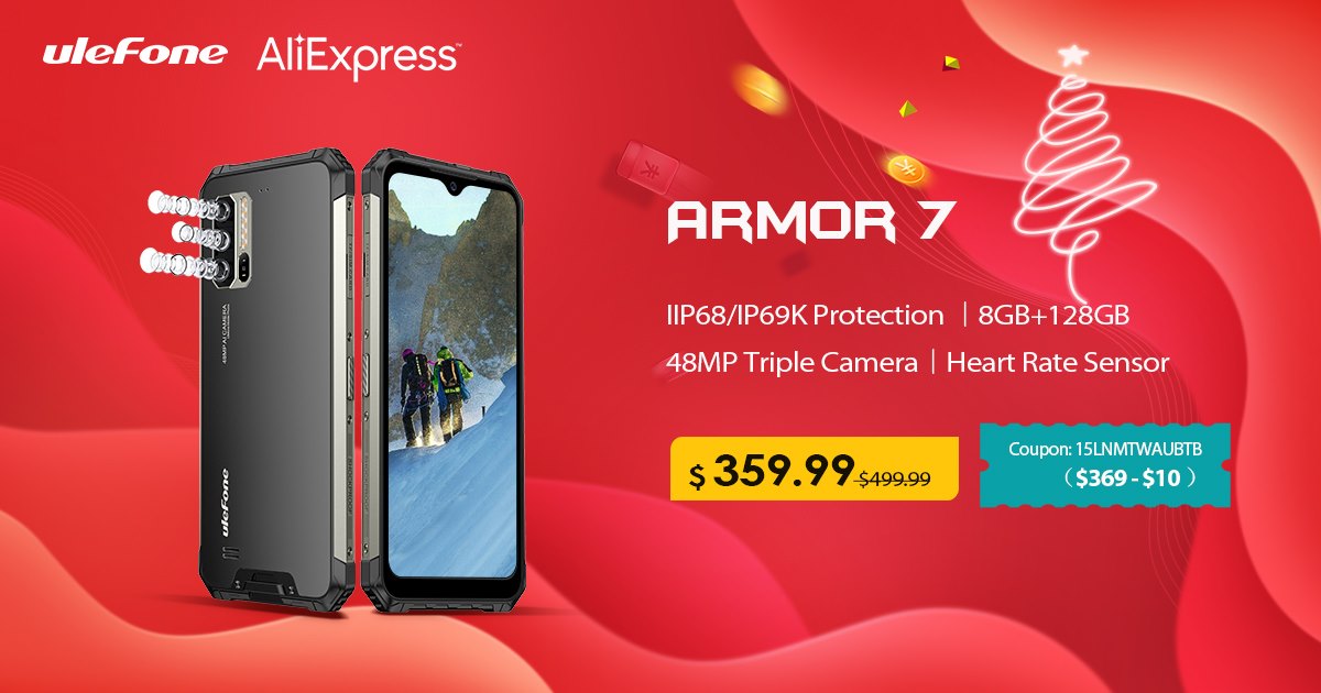 Ulefone Special Promotion on Aliexpress.