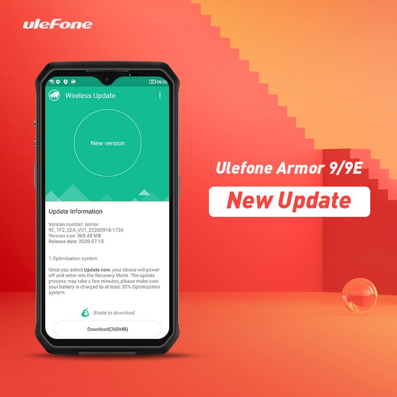 The Ulefone Armor 9 and 9E have received updates recently.