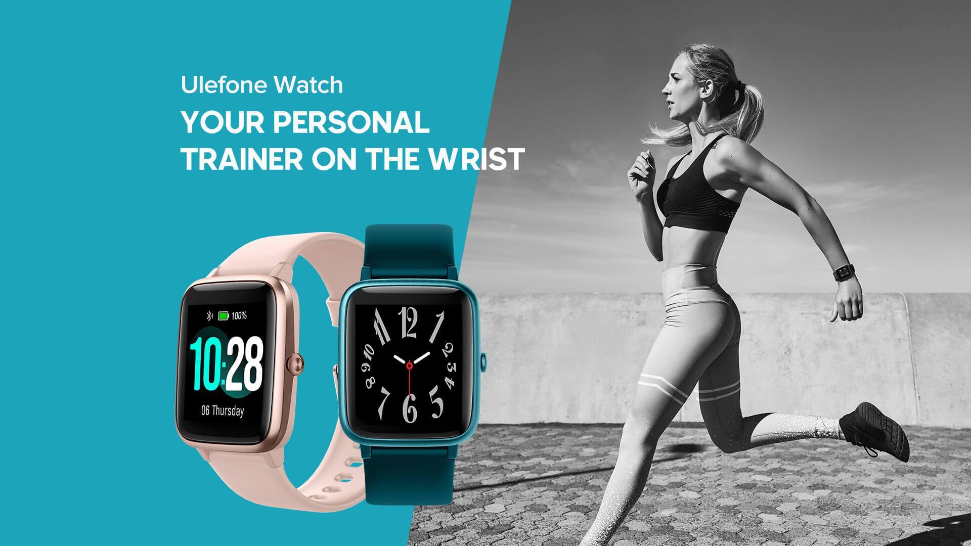 #Ulefonewatch🤺YOUR PERSONAL TRAINER ON THE WRIST ⌚ ⌚1.3-inch TFT Touch Display