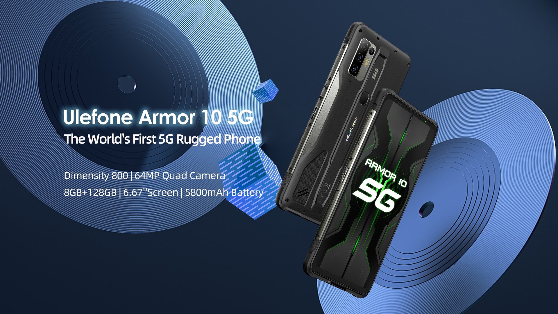 5G network is 10 times faster than the 4G network, it will greatly change how you work and play. No matter cloud gaming, HyperFast downloads, clear HD video calling or anything else, you can count on it. And the 8GB+128GB memory configurations bring the device perfect system fluidity whatever you do.