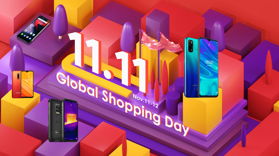 Wake up! Go to AliExpress, the Ulefone big sale will last from 0:00 AM, November 11th to 11:59 PM November 12th, and many other saleable models are waiting for you. 