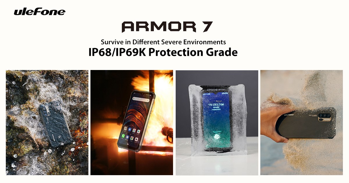 If you are an outdoor worker or outdoor enthusiast, you should need a rugged phone like Armor 7.