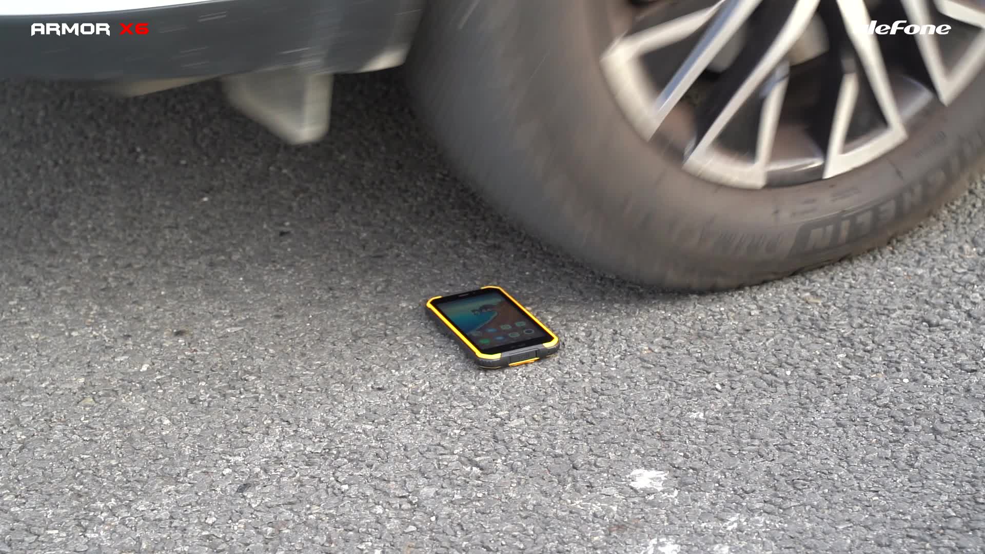 What will happen if a car crushes onto Ulefone Armor X6?