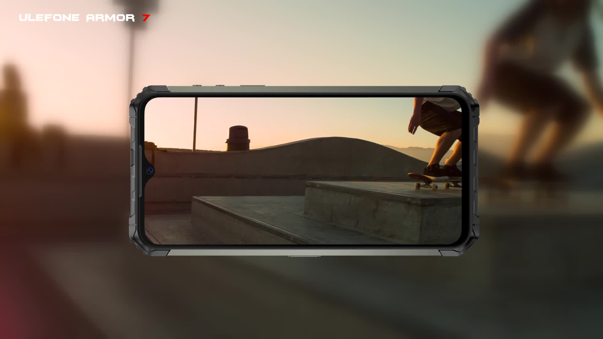 Ulefone Armor 7 - Slow motion, show you more details.