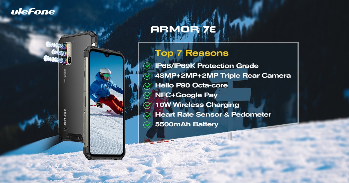 Ulefone Armor 7E has a lot more than just being a rough and tough device. 