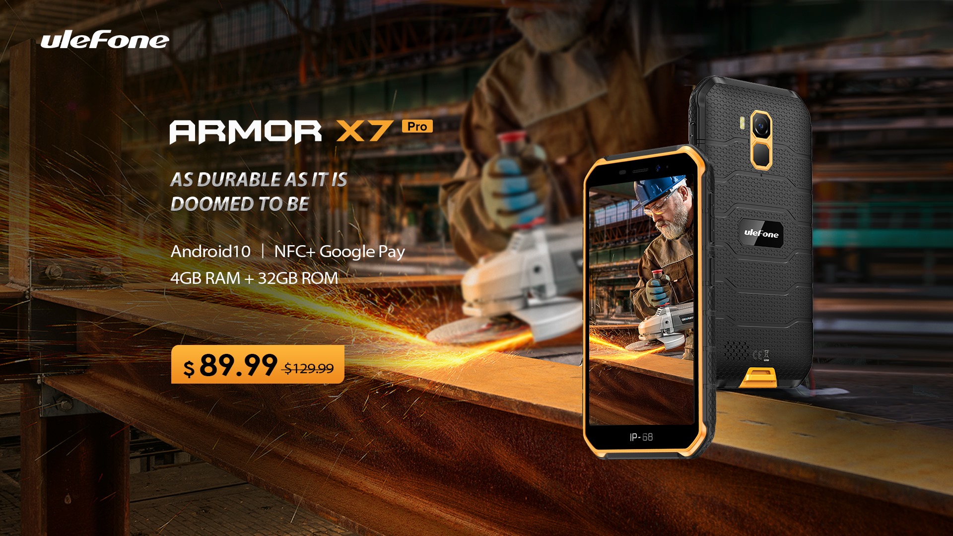 Ulefone Armor X7 Pro presale kicks off at just $89.99.