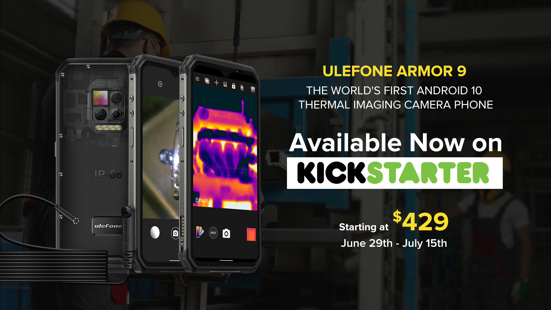 Ulefone Armor 9 Kicks Off on Kickstarter Today With Super Deals!