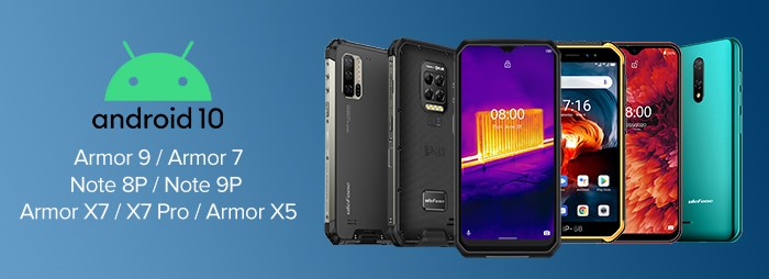 Experience The Latest Android 10 Features on Ulefone phones