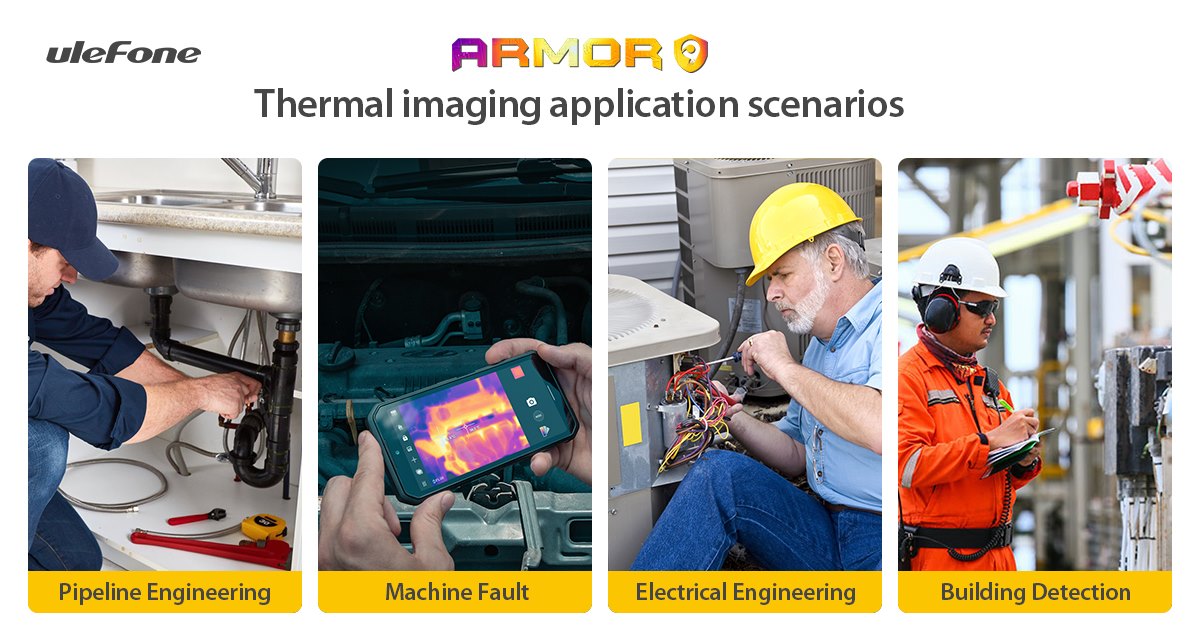 Thermal imaging cameras are used in many different sectors – construction, medical, industrial, law enforcement, and more.