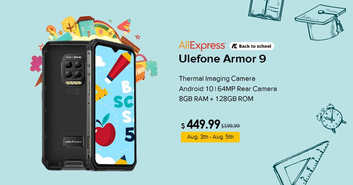 Aliexpress back-to-school theme promotion, only 2 days!