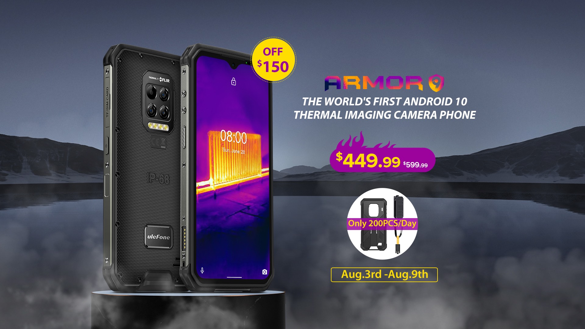 Ulefone Armor 9 Global Presale Launched on Banggood with Huge Discount.