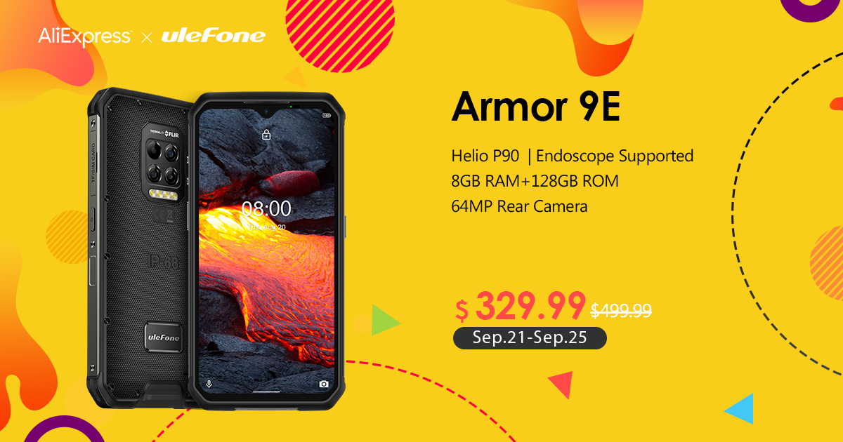 Thanks to the Samsung 64MP quad-camera and its sturdy structural design, #UlefoneArmor9E rugged phone is not only suitable for use in extreme working environments, but also for outdoor adventurers as a professional camera.