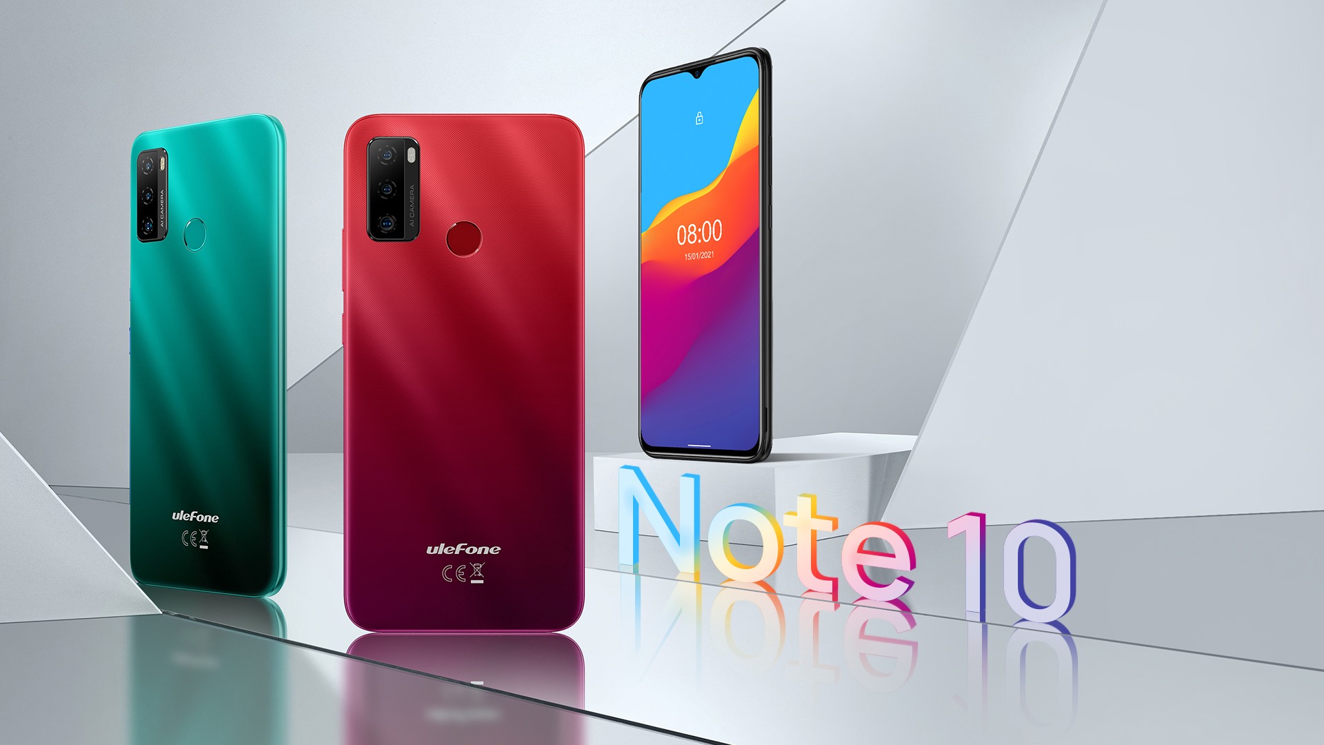 We added a new member to the Note series, named as Ulefone Note 10. 