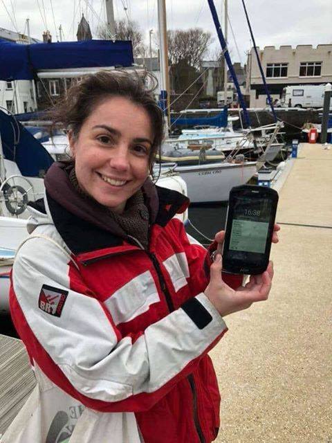 "22 hours in a seawater harbour at 2.5 metres depth and it still works! Amazing!" Mary Phillips, a happy AGM A8 user.