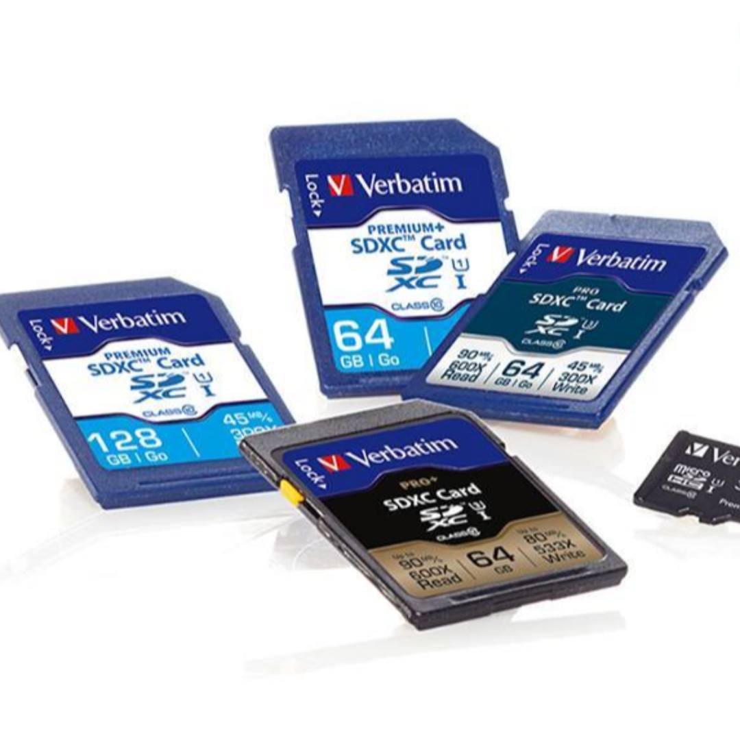 With a wide selection of SD and microSD memory cards, Verbatim is sure to have the perfect memory card for any need.