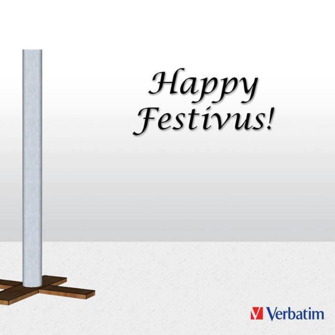 Get out your poles and air those grievances! Happy Festivus!