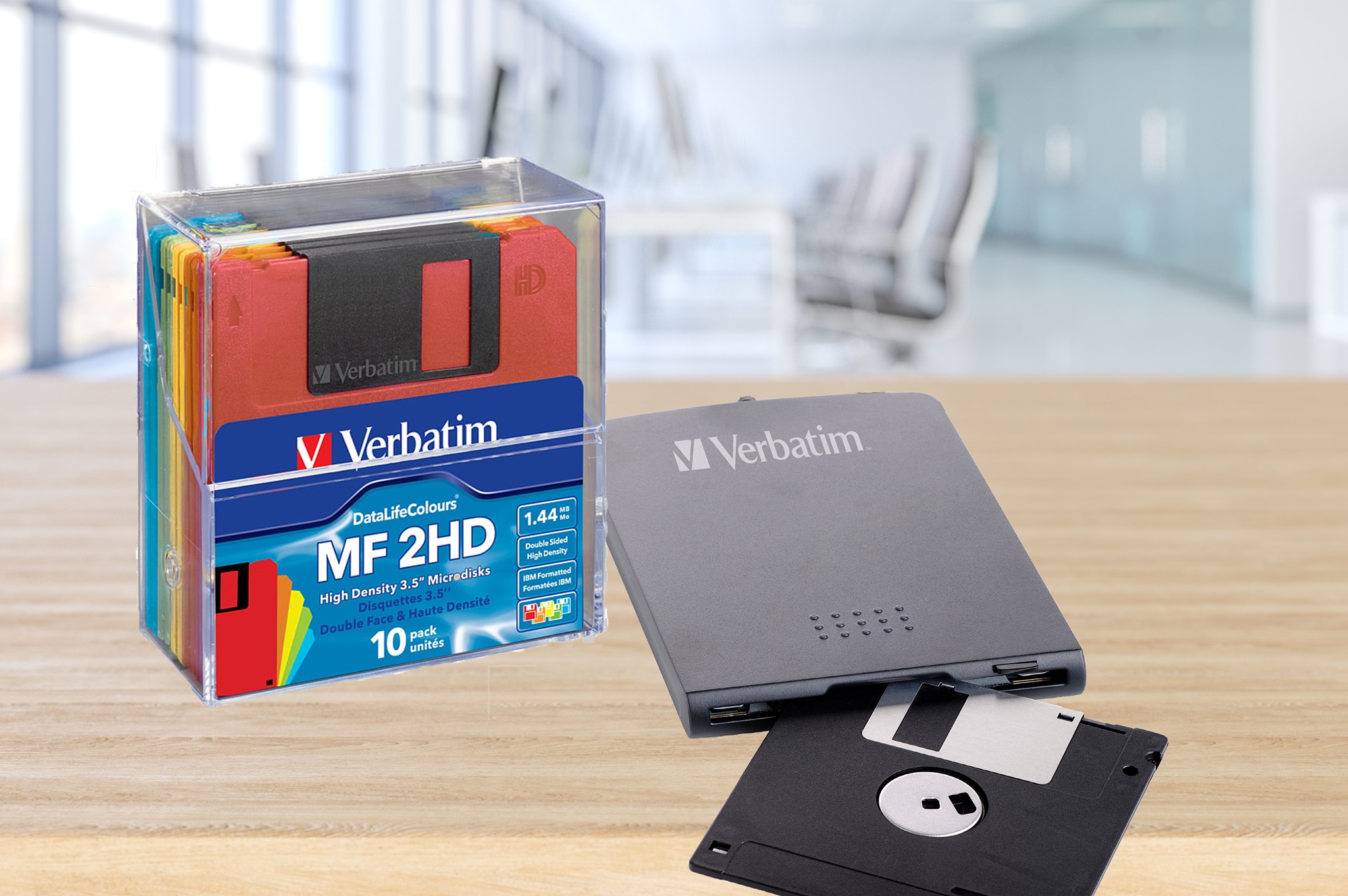 You’ve asked for it, we’re bringing it back! Revamped for 2020, Verbatim is proud to announce the re-launch of our floppy disks and new floppy disk reader! With capacities ranging up to 1.44MB, these disks are sure to revolutionize your data storage!  #FloppyDisk2020