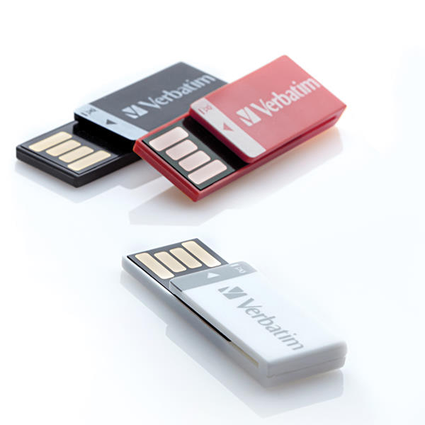 The award-winning Verbatim Clip-It USB drive combines the speed and simplicity of flash storage with the usability of a paperclip, making it a must for anybody on-the-go.  #TechnologyYouCanTrust