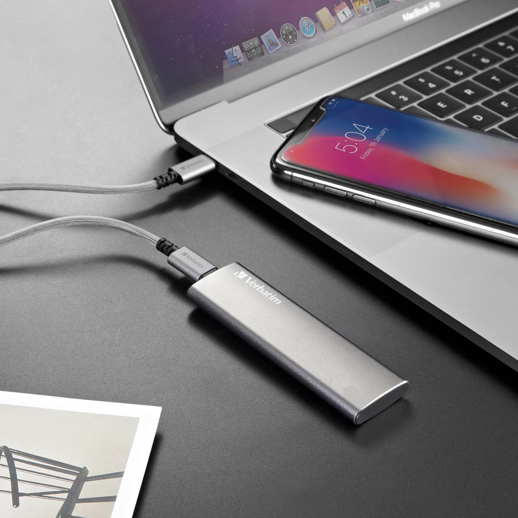 Keep all your school work in one place! Verbatim external SSDs are ideal for data storage and feature data transfer rates up to 500MB/s! #TechnologyYouCanTrust