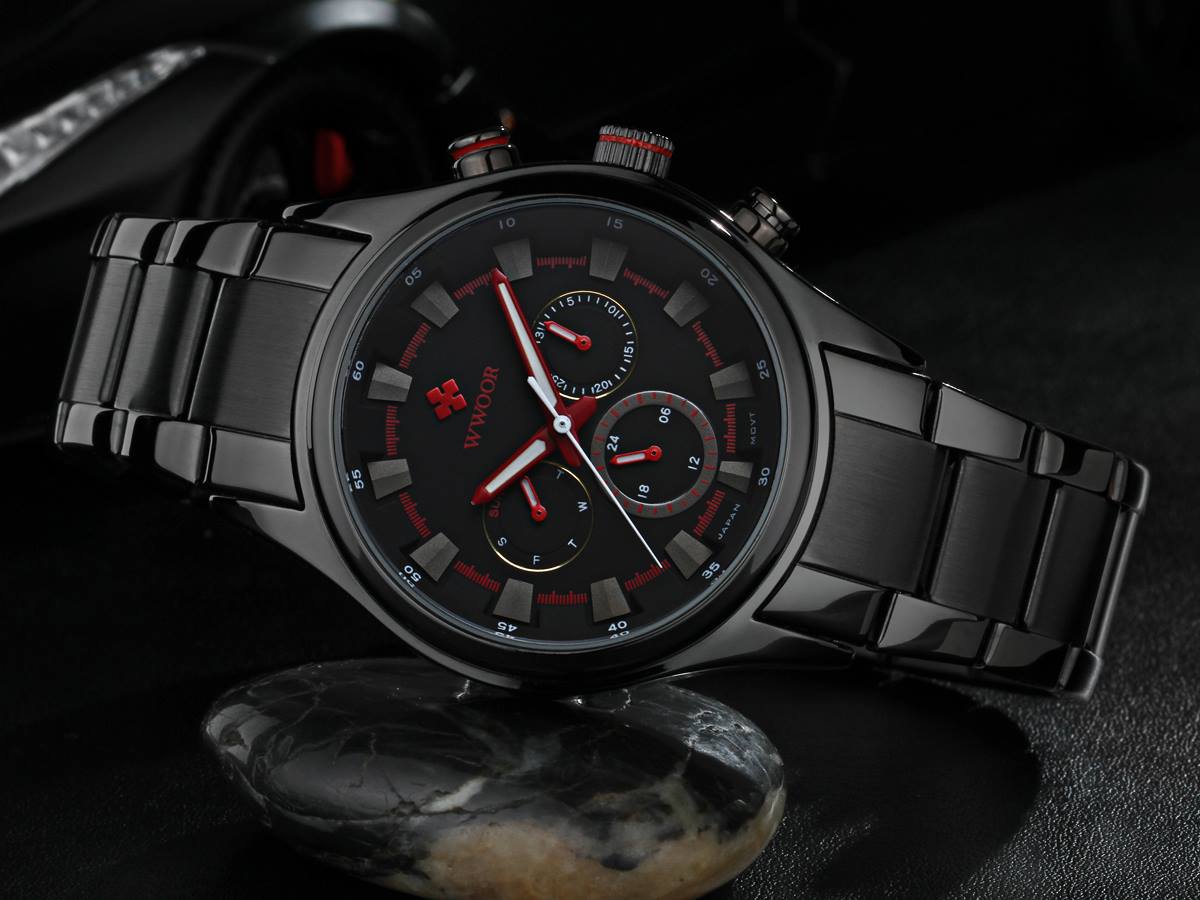 WWOOR 8015 Multifunction Sport Watch. New Arrivals.