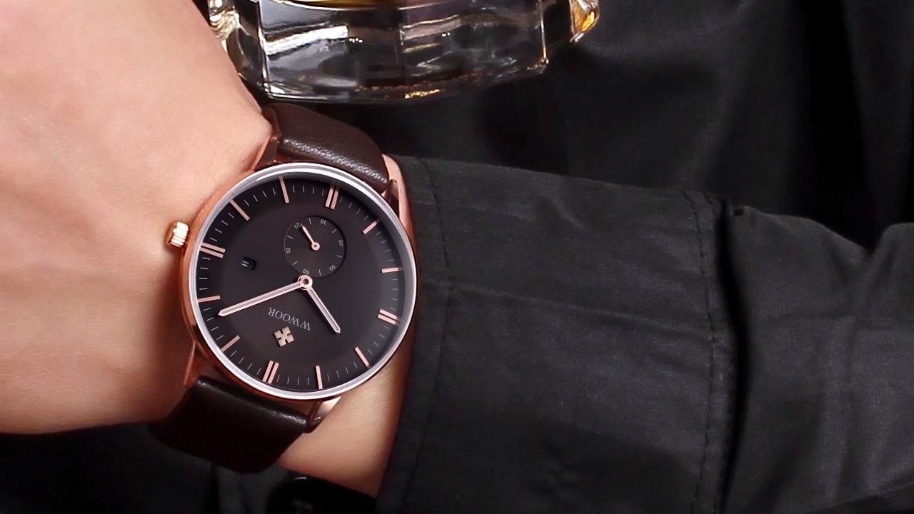 WWOOR 8808 Small Dial Fashion Watch Video.