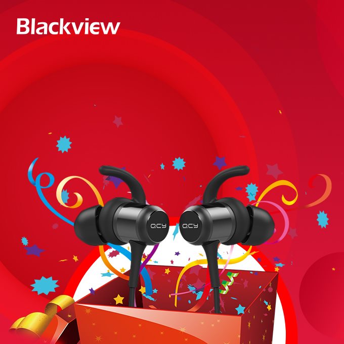 Thank you for supporting Blackview, we are excited to notice you: 