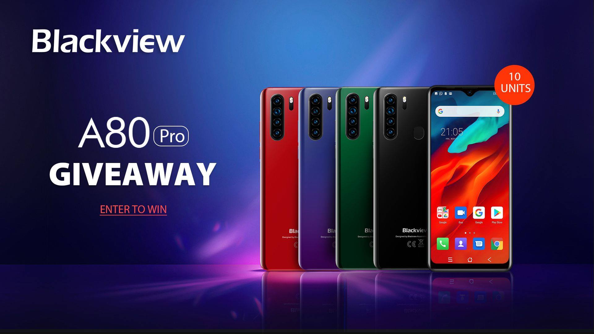 #Blackview #A80Pro Giveaway kicks off! 19 ways to enter. The more ways you unlock, the bigger chance to win this amazing phone with Sony® quad camera! 10 winners in total😍😍 Join Giveaway now🎁www.tomtop.com