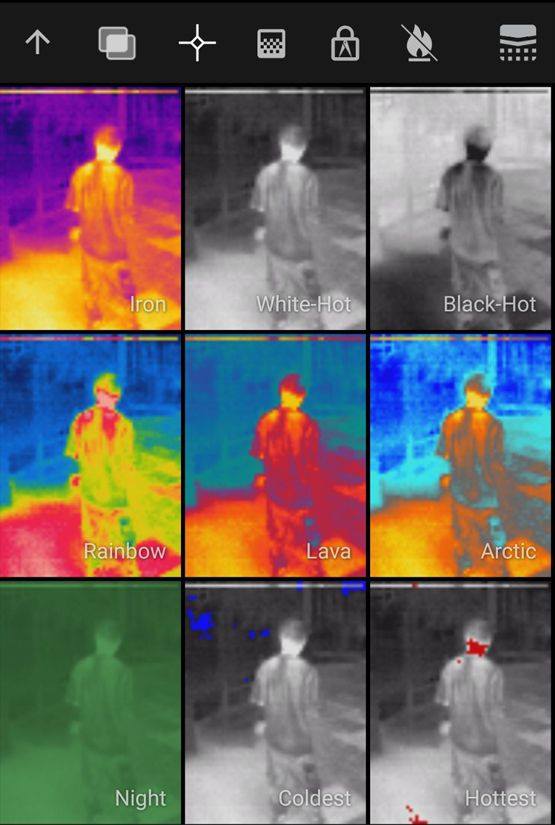 Take artistic pictures😍with #Blackview #BV9800Pro FLIR® Lepton® thermal camera. It supports 9 different color palettes. Looks awesome, isn’t it?😜