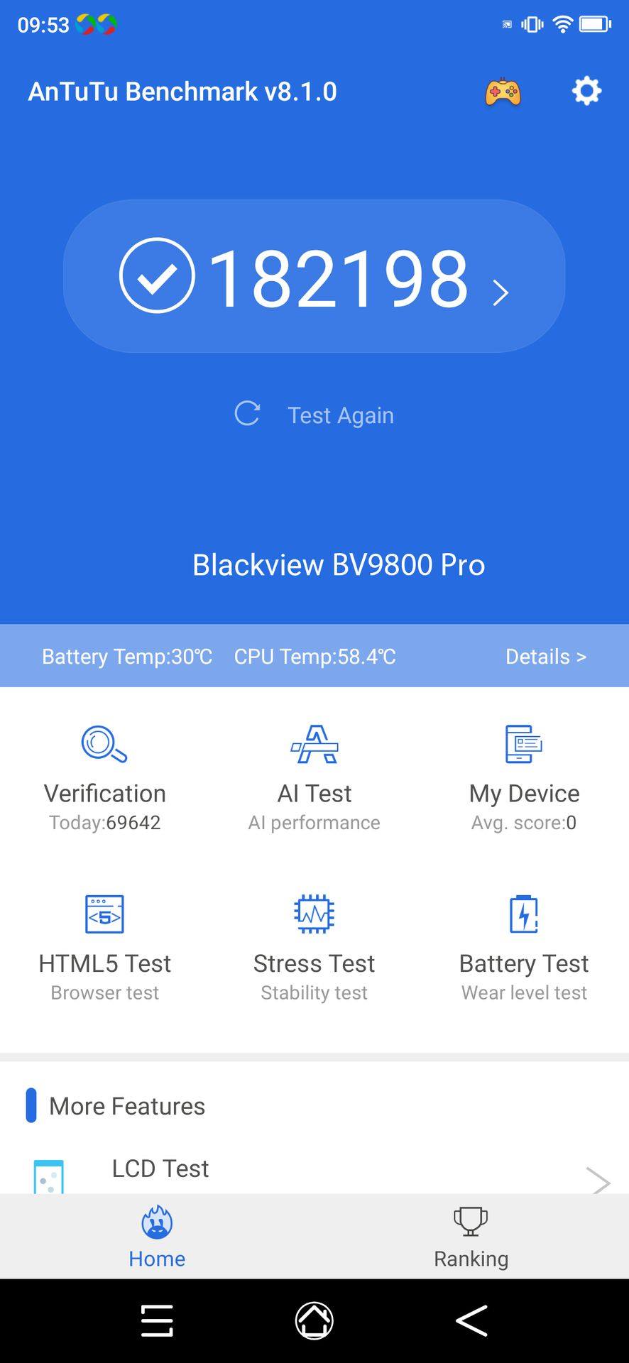 #Blackview #BV9800Pro is a monster! It tops BV series rugged phones’ AnTuTu benchmark.😜